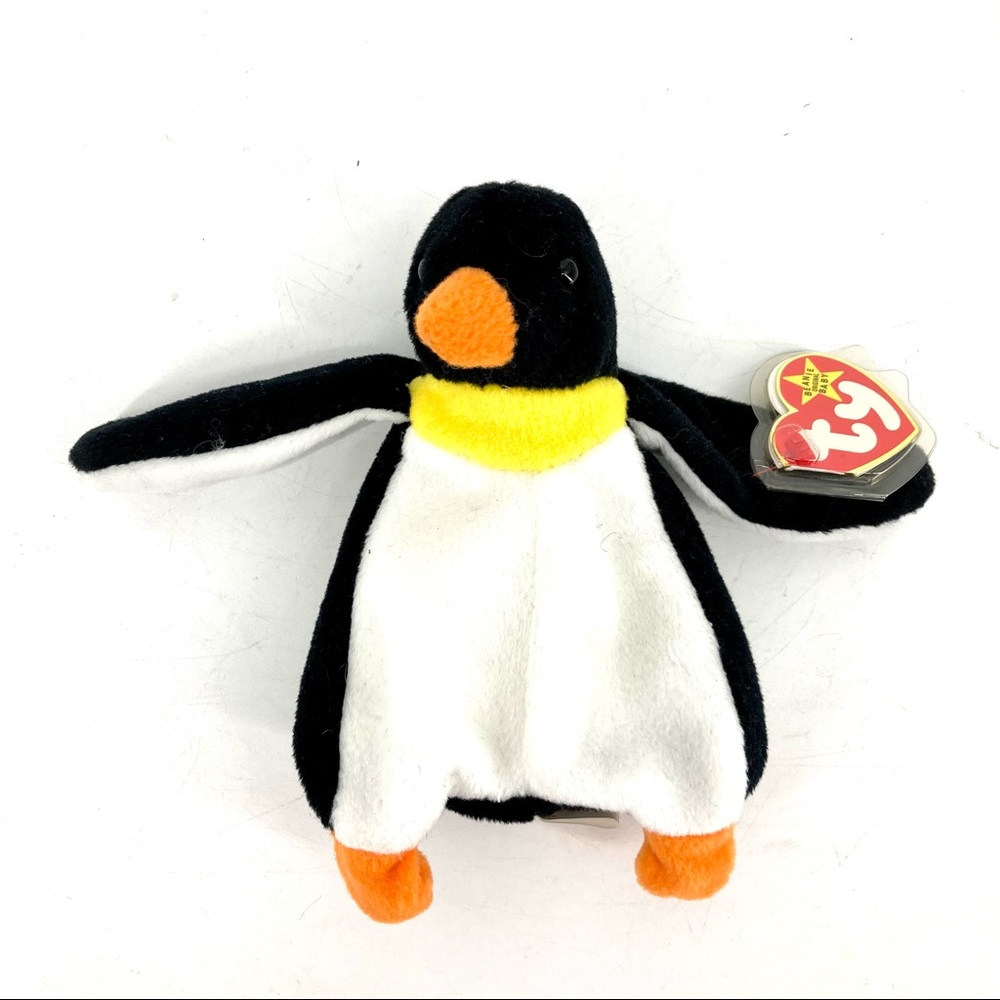 Ty Beanie Baby: Waddle the Penguin (4075) with tag